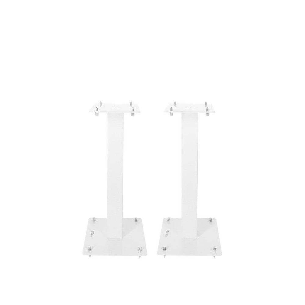 Enova Hifi Loudspeaker stands, 50 cm high, maximum load 70 kg, white finish, delivered in pairs
