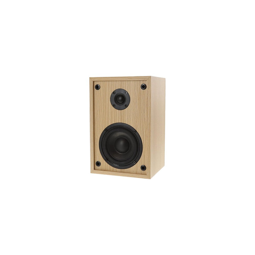 Giradiscos Hi-Fi Enova Hifi con receptor USB / Bluetooth, 2 x 35 W RMS + altavoces pasivos con acabado en haya