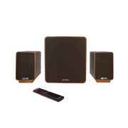 Enova Hifi Compact 2.1 audio system with 2 passive satellite loudspeakers and an active subwoofer, 220 W, Bluetooth connectivity