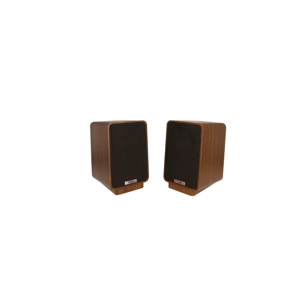 Enova Hifi Compact 2.1 audio system with 2 passive satellite loudspeakers and an active subwoofer, 220 W, Bluetooth connectivity