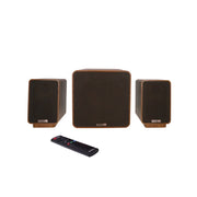 Enova Hifi Compact 2.1 audio system with 2 passive satellite loudspeakers and an active subwoofer, 150 W, Bluetooth connectivity