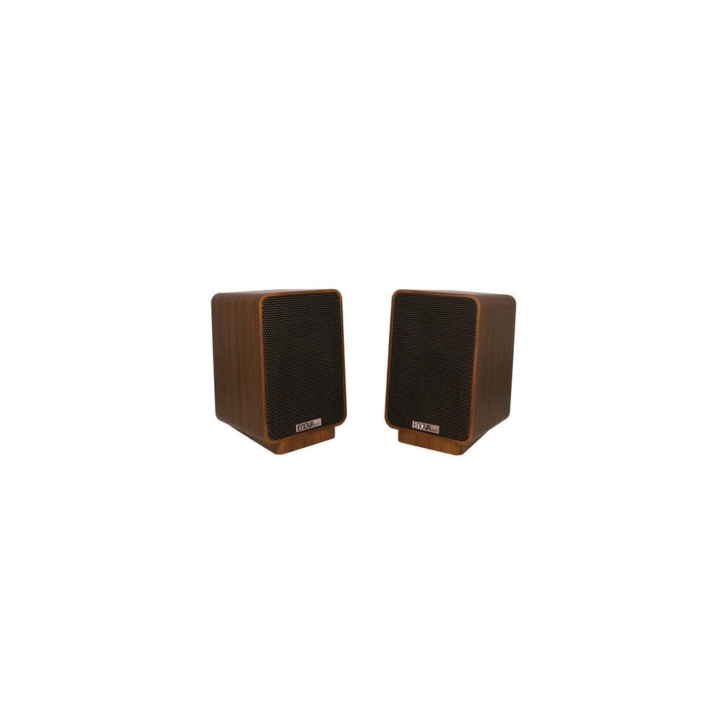 Enova Hifi Compact 2.1 audio system with 2 passive satellite loudspeakers and an active subwoofer, 150 W, Bluetooth connectivity