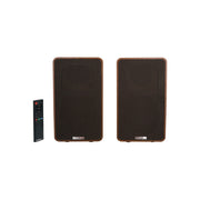 Enova Hifi 2 ways multimedia loudspeakers, 2 x 60 W RMS power, Bluetooth, analogue RCA, optical, USB, HDMI ARC inputs, MP3 file