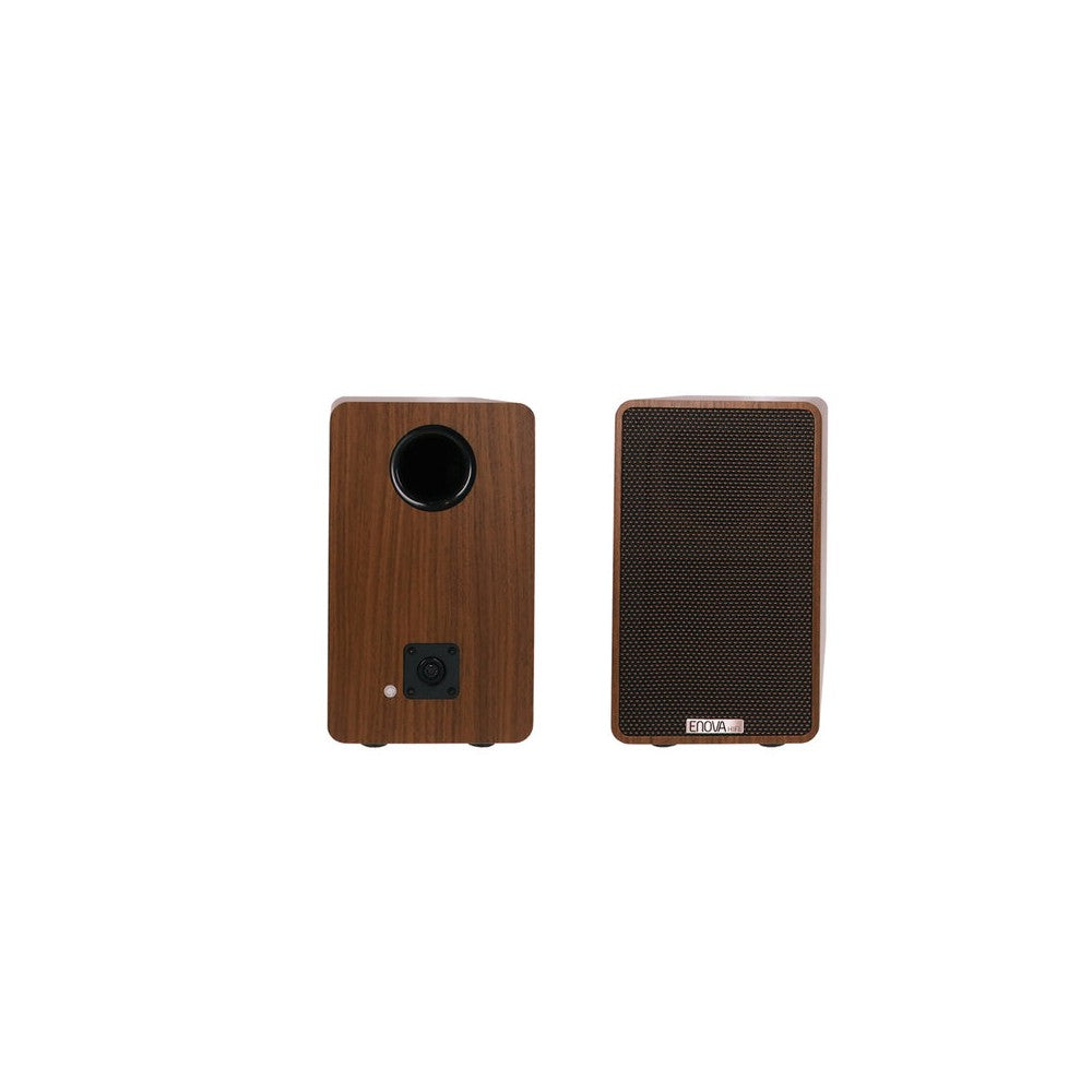 Altavoces multimedia de 2 vías Enova Hifi, 2 x 50 W de potencia RMS, Bluetooth, RCA analógica, entradas óptica, USB, HDMI ARC, archivo MP3