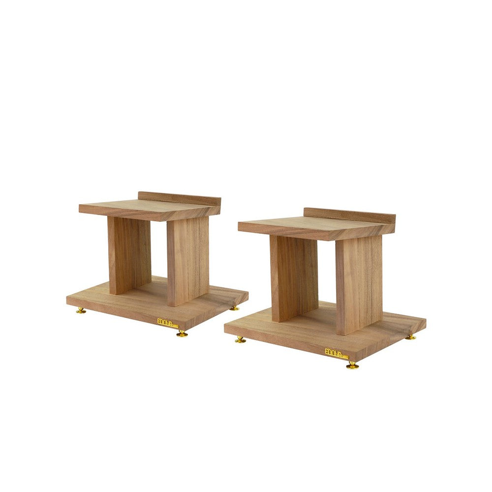 Soportes para altavoces Hifi vintage Enova, acabado madera, se venden en pareja