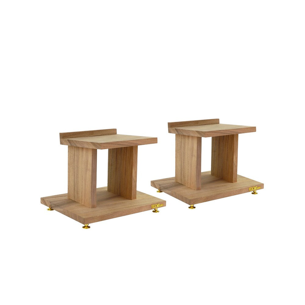 Soportes para altavoces Hifi vintage Enova, acabado madera, se venden en pareja