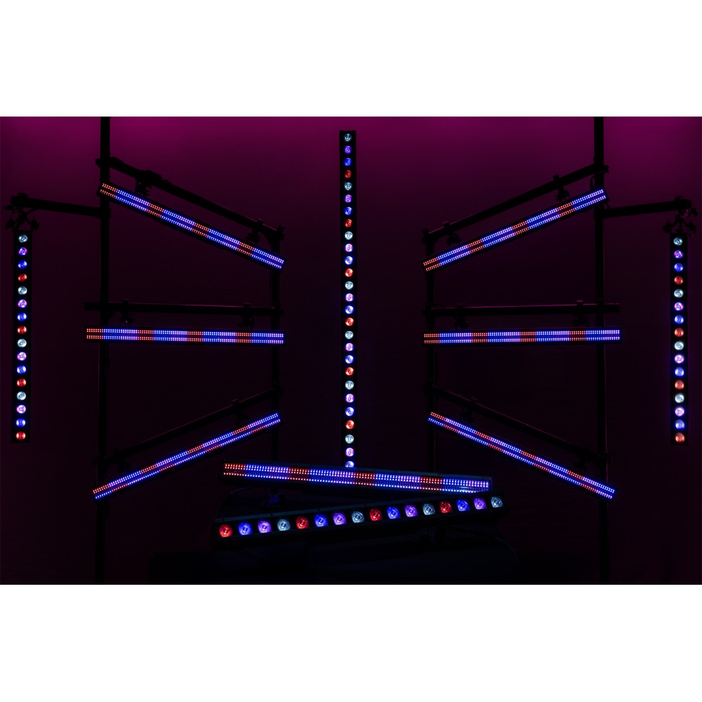 SHOWTEC Spectra Strobe LED Bar 360 x 1W white and 384 x 0.5W RGB - IP65
