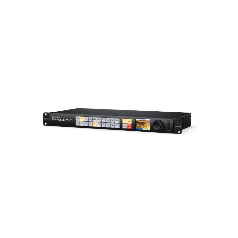 Blackmagic Design Larger 20x20 zero latency 12G-SDI video router