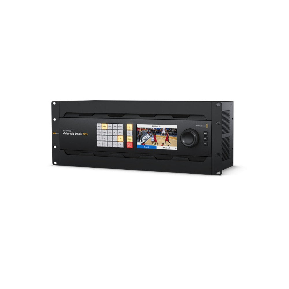 Blackmagic Design 80 x 80 zero latency 12G-SDI video matrix / router