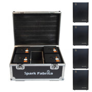 Spark Fabrica 4x M3 Fontane Luminose a Batteria + Flightcase