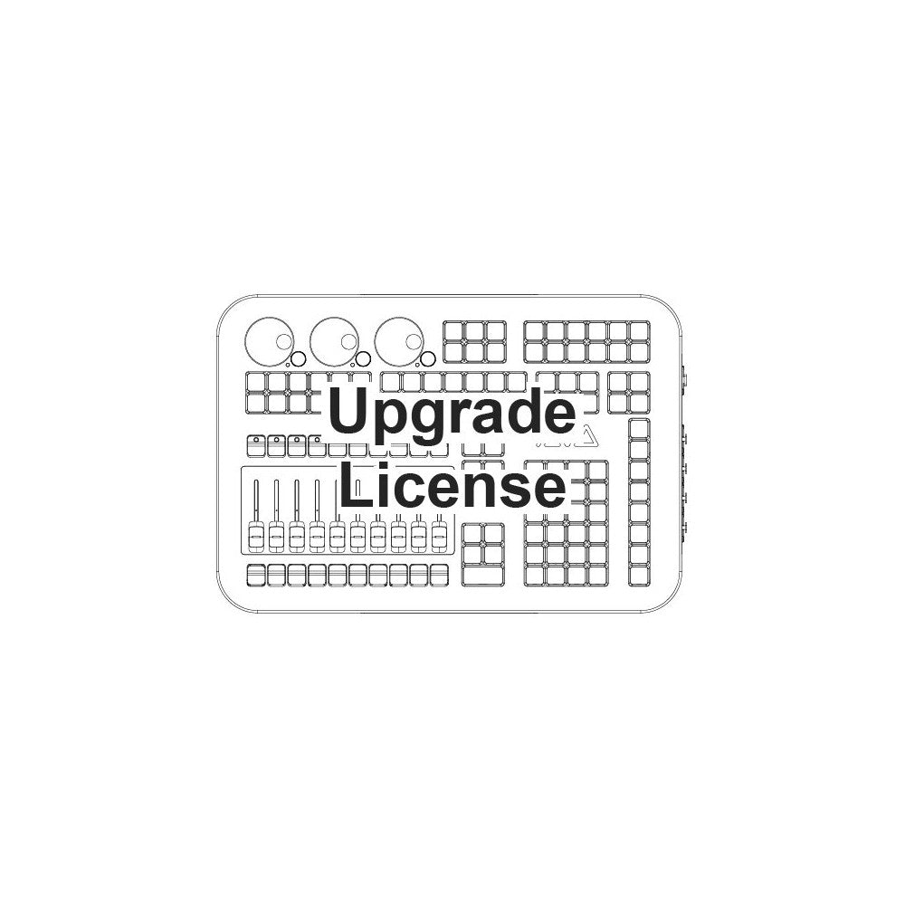 Avolites T3 upgrade license, 16 to 32 universe