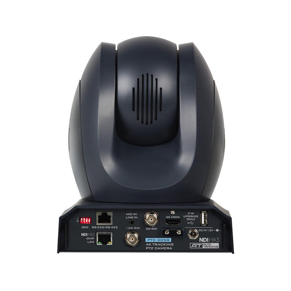 Datavideo 4K PTZ camera, 20x optical zoom and16x digital zoom, auto tracking, HDMI 2.0, 3G-SDI, 12G-SDI and RJ45 video outputs,