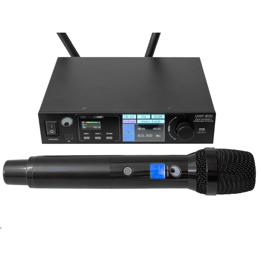 OMNITRONIC UHF-601 1-channel Wireless Mic System 520-554 MHz