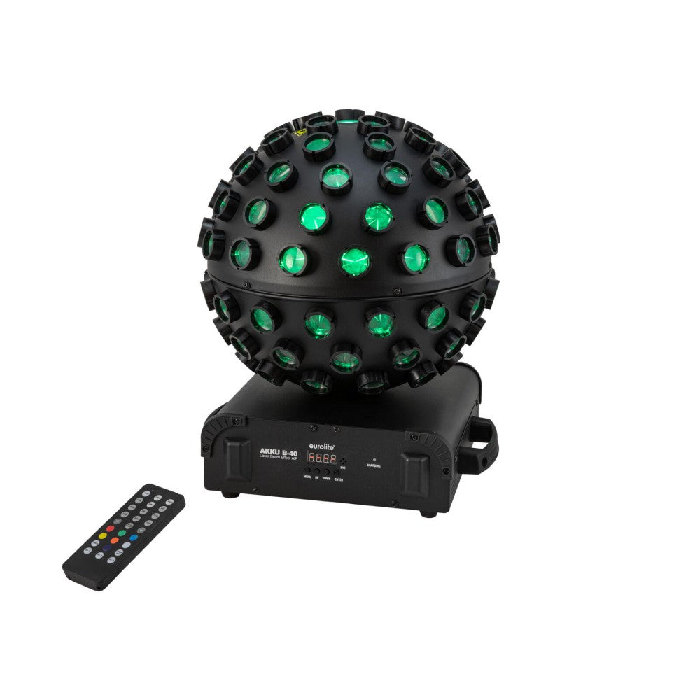 EUROLITE AKKU B-40 Laser Effetto Beam AIR
