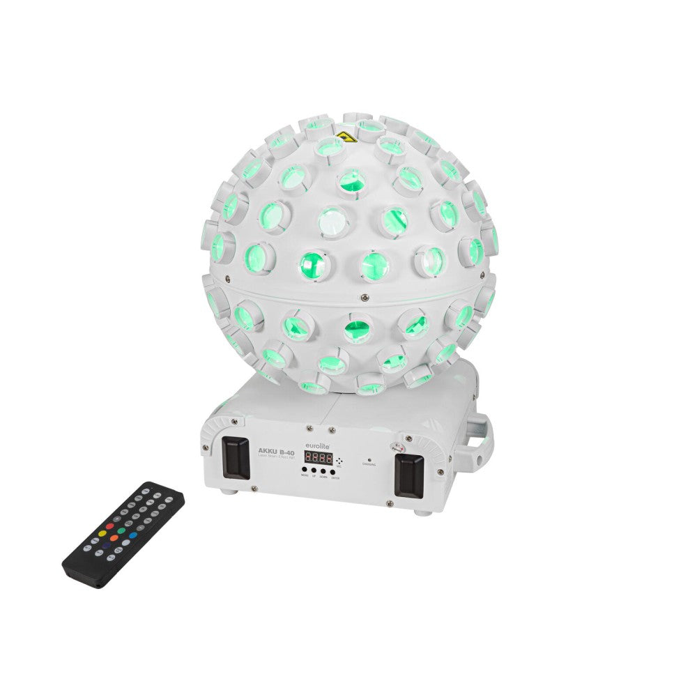 EUROLITE AKKU B-40 Laser Effetto Beam AIR bianco