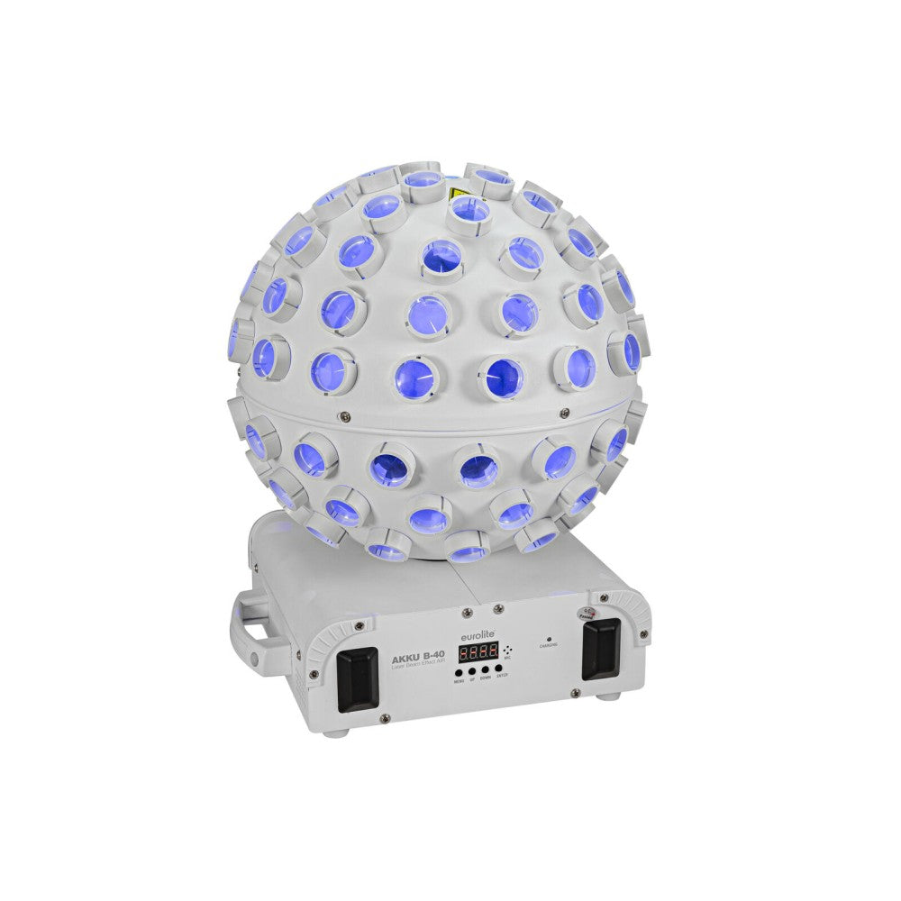 EUROLITE AKKU B-40 Láser Efecto Beam AIR blanco