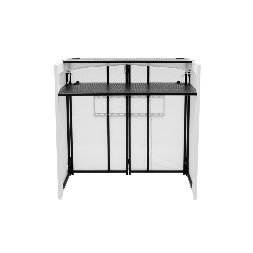 OMNITRONIC Mesa DJ plegable DJTV-1 incl. Funda