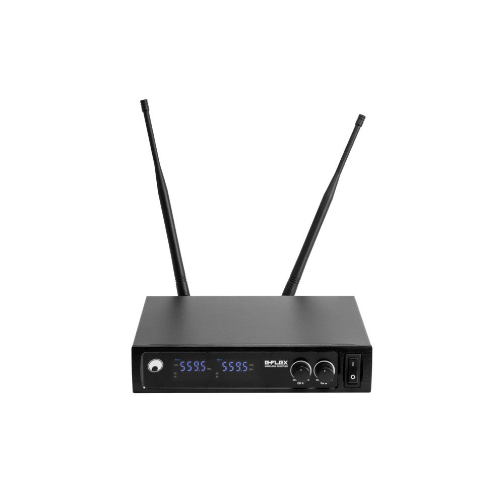 OMNITRONIC UHF E-FLEX 2, wireless microphone 559-575 MHz
