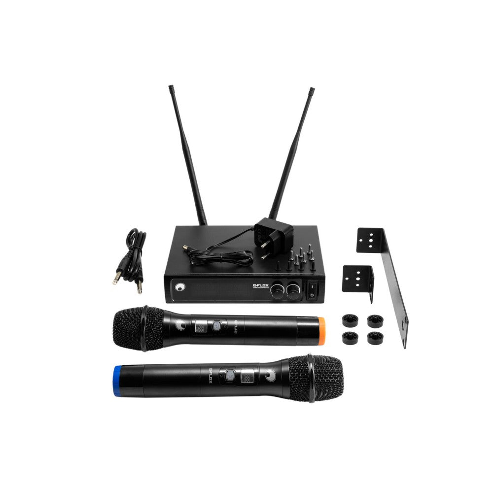 OMNITRONIC UHF E-FLEX 2, wireless microphone 559-575 MHz