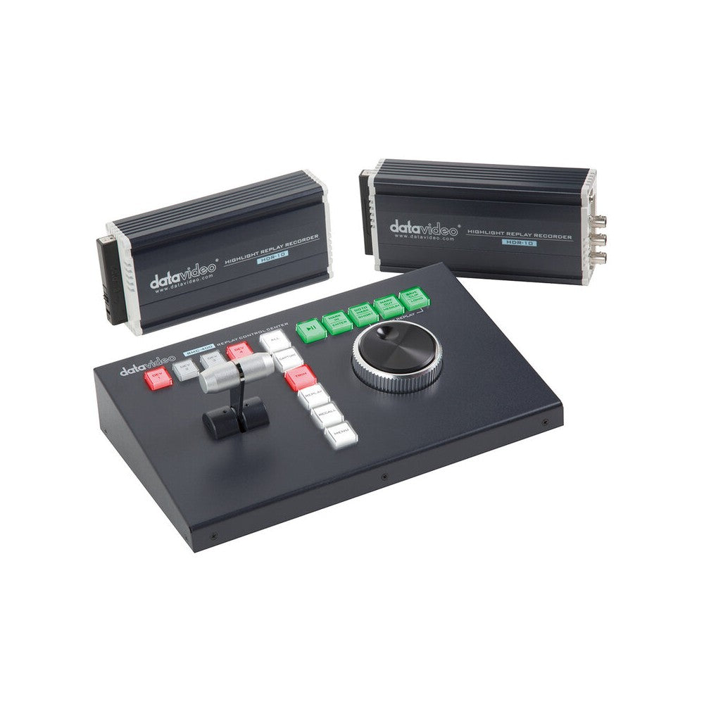 Datavideo Compact highlight events recorder, 4 GB internal buffer, 1080p, 1080i and 720p resolutions