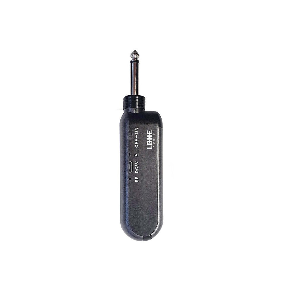 LONE AUDIO Wireless dual microphone system, 2 handheld transmitters, 1 Bluetooth receiver, 60 m range, adjustable settings