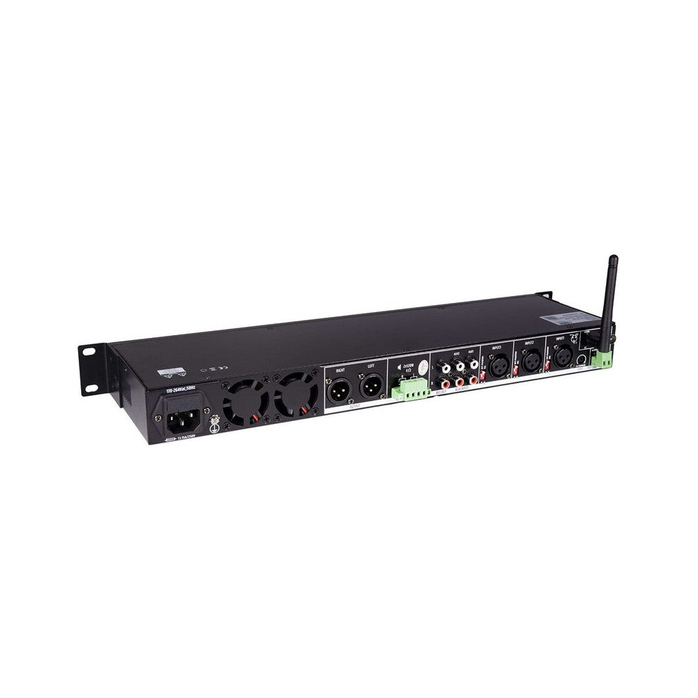 LONE AUDIO Multimedia stereo mixing amplifier, 2 x 120 W on 4 ohms, Class-D, Bluetooth and USB connectivity