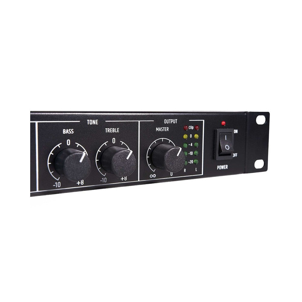 LONE AUDIO Multimedia stereo mixing amplifier, 2 x 120 W on 4 ohms, Class-D, Bluetooth and USB connectivity