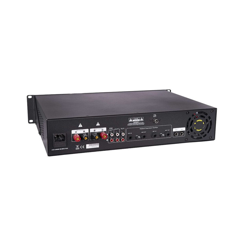 LONE AUDIO Multimedia stereo mixing amplifier, 2 x 300 W on 8 ohm