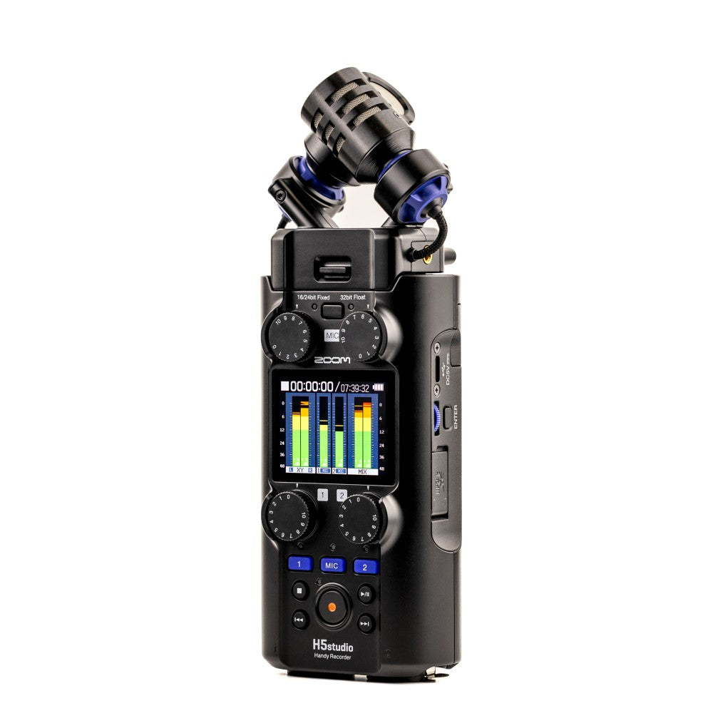 Grabadora digital de estudio Zoom H5 32 bits de punto flotante