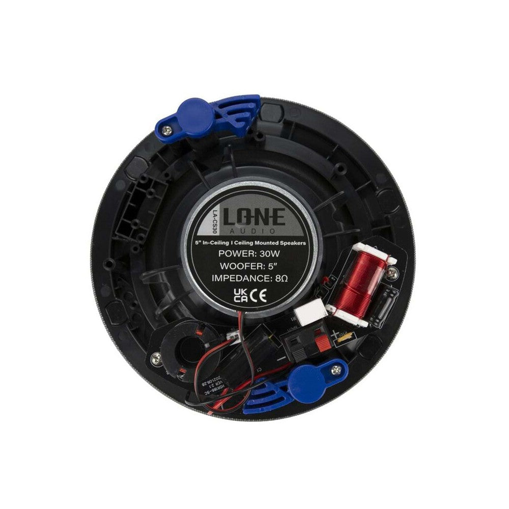 SINGLE AUDIO 30 W 2-way in-ceiling 8 ohm speaker