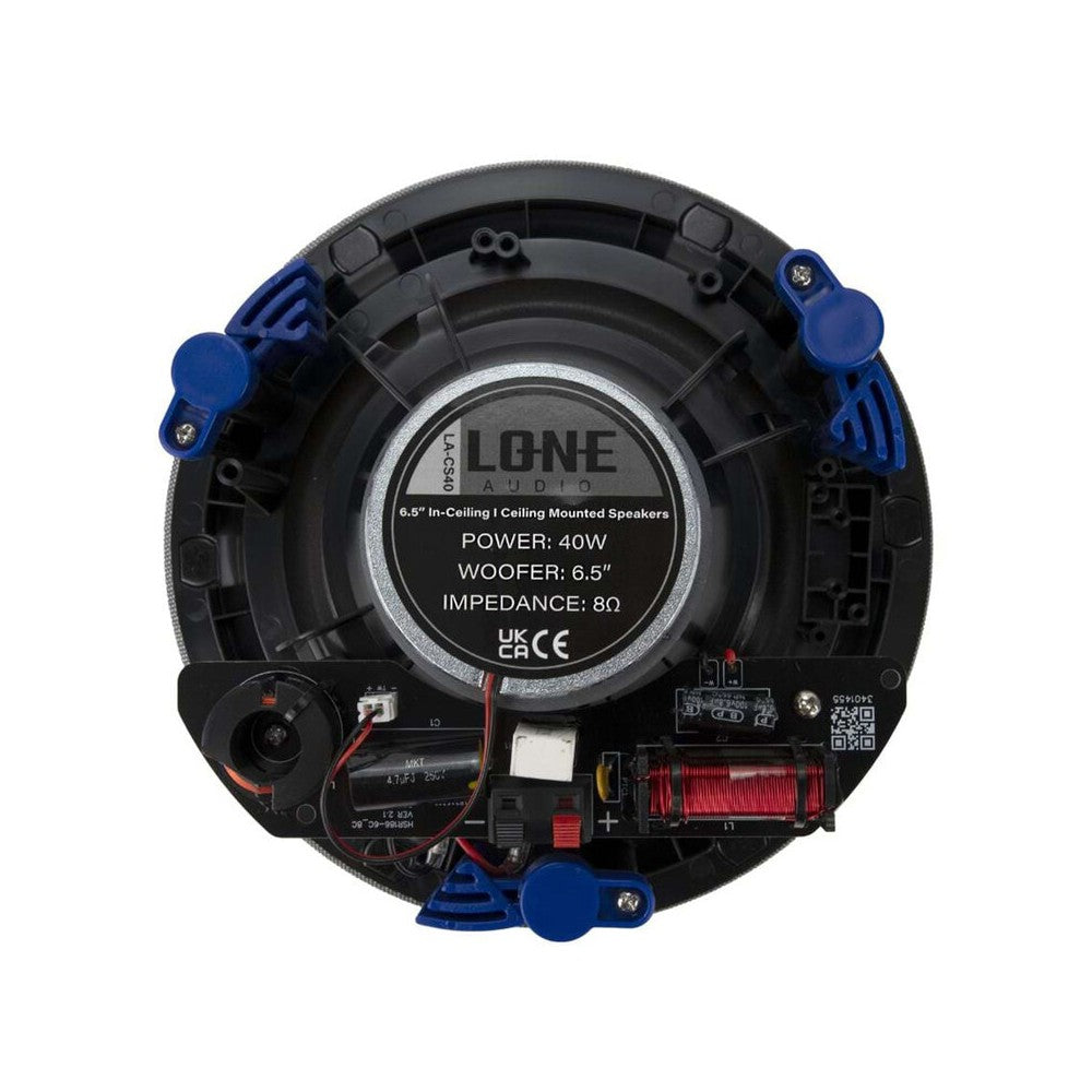 Altavoz de techo de 2 vías LONE AUDIO de 40 W y 8 ohmios