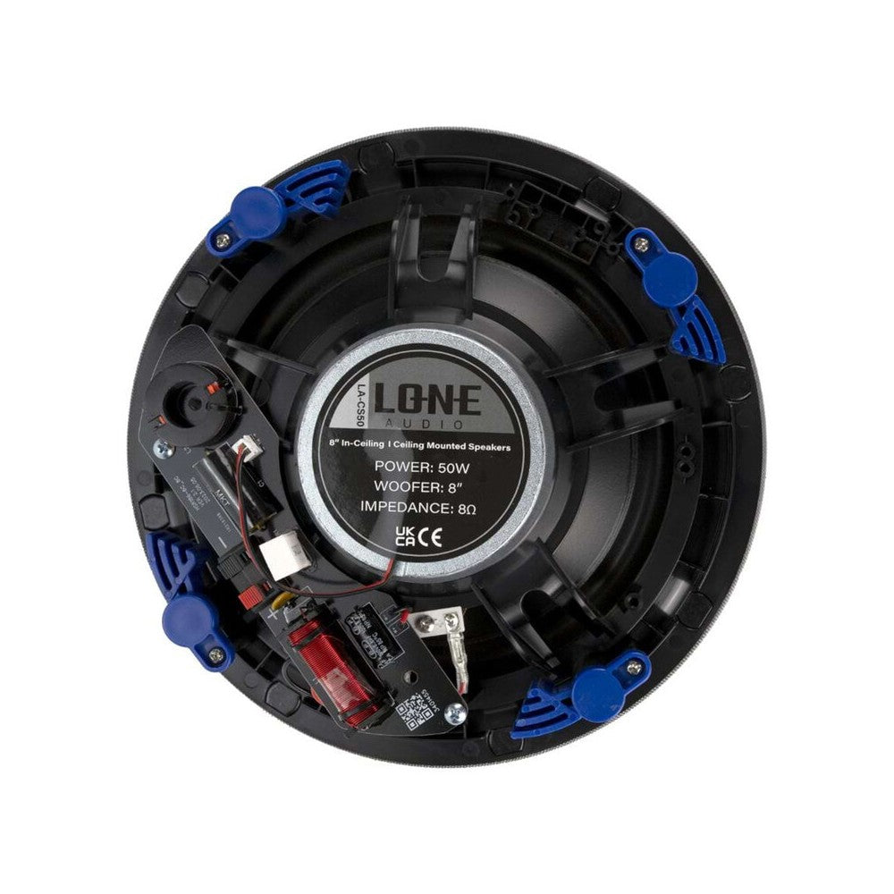 LONE AUDIO 50 W 2-way in-ceiling 8 ohm speaker