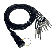 Quik Lok ITPRO/SY25M8JS-2,5 Frusta 8 Canali Syntax Maschio Jack TRS 2,5 mt