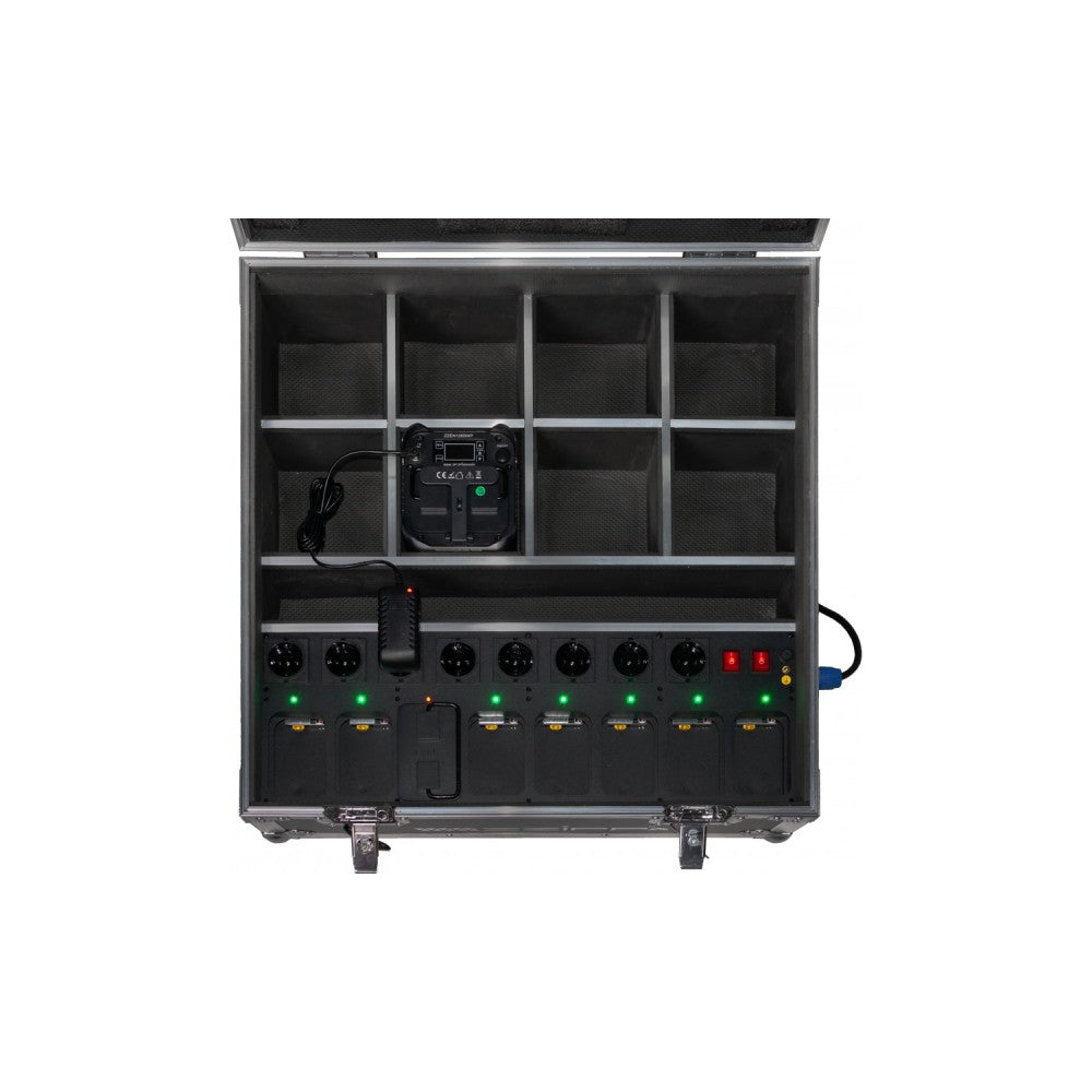 ZZIPP Flight case de carga y transporte para 8 zzen126bwp