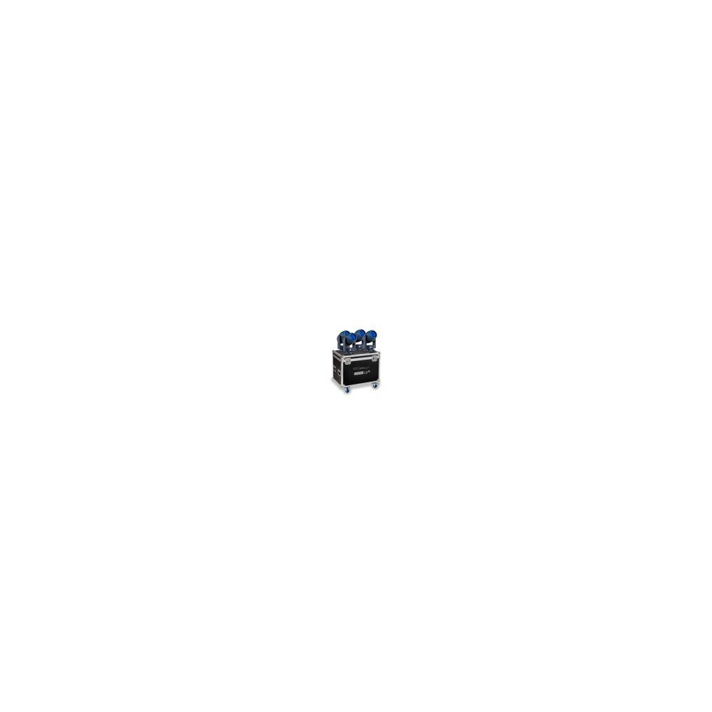 CENTOLIGHT SET 4 TESTE MOBILI BEAM LASER SPIRE LS10000 CON FLIGHT CASE