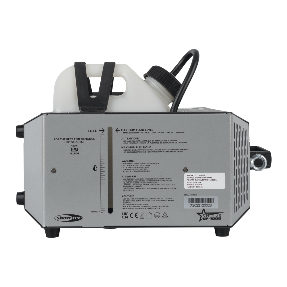 Showtec Stellar UF-1000 Máquina de Humo Vertical