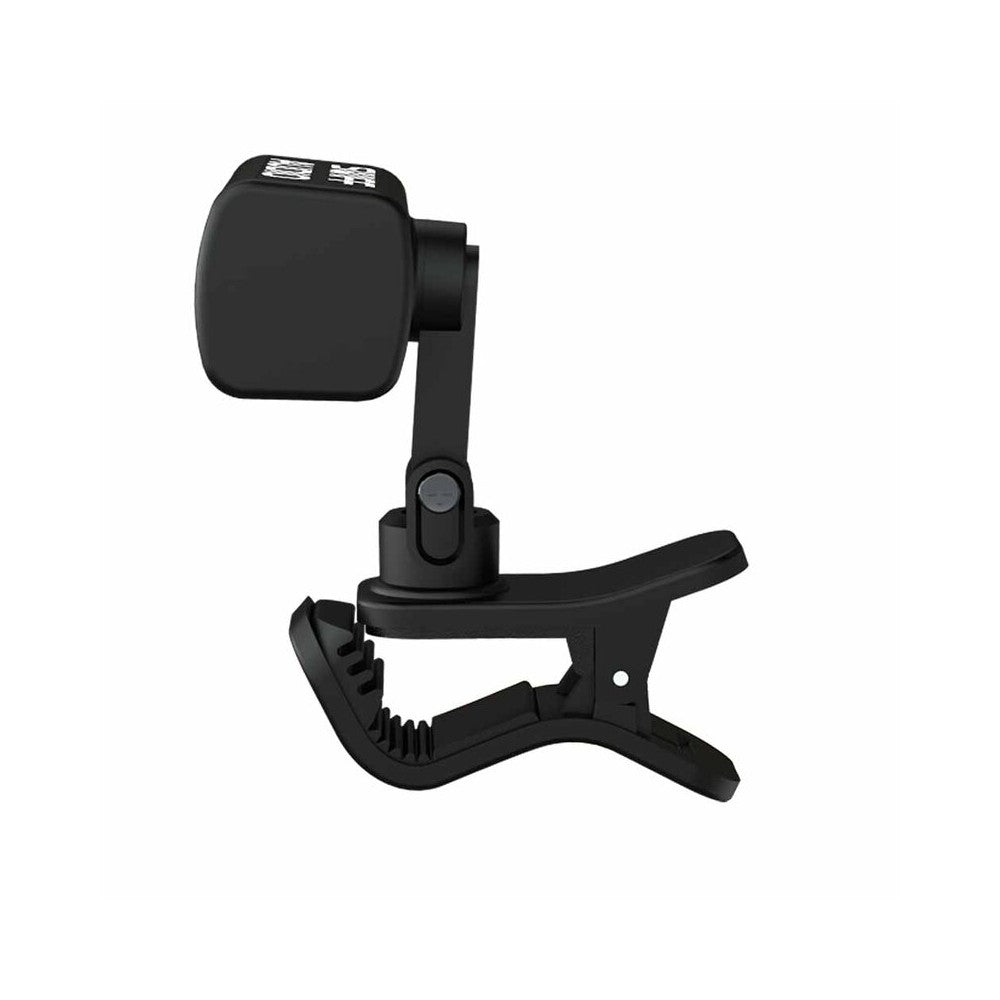 SWIFF AUDIO Miniafinador recargable, pinza giratoria de doble eje de 360°, alto brillo, calibración 410 - 490 Hz, afinación precisa
