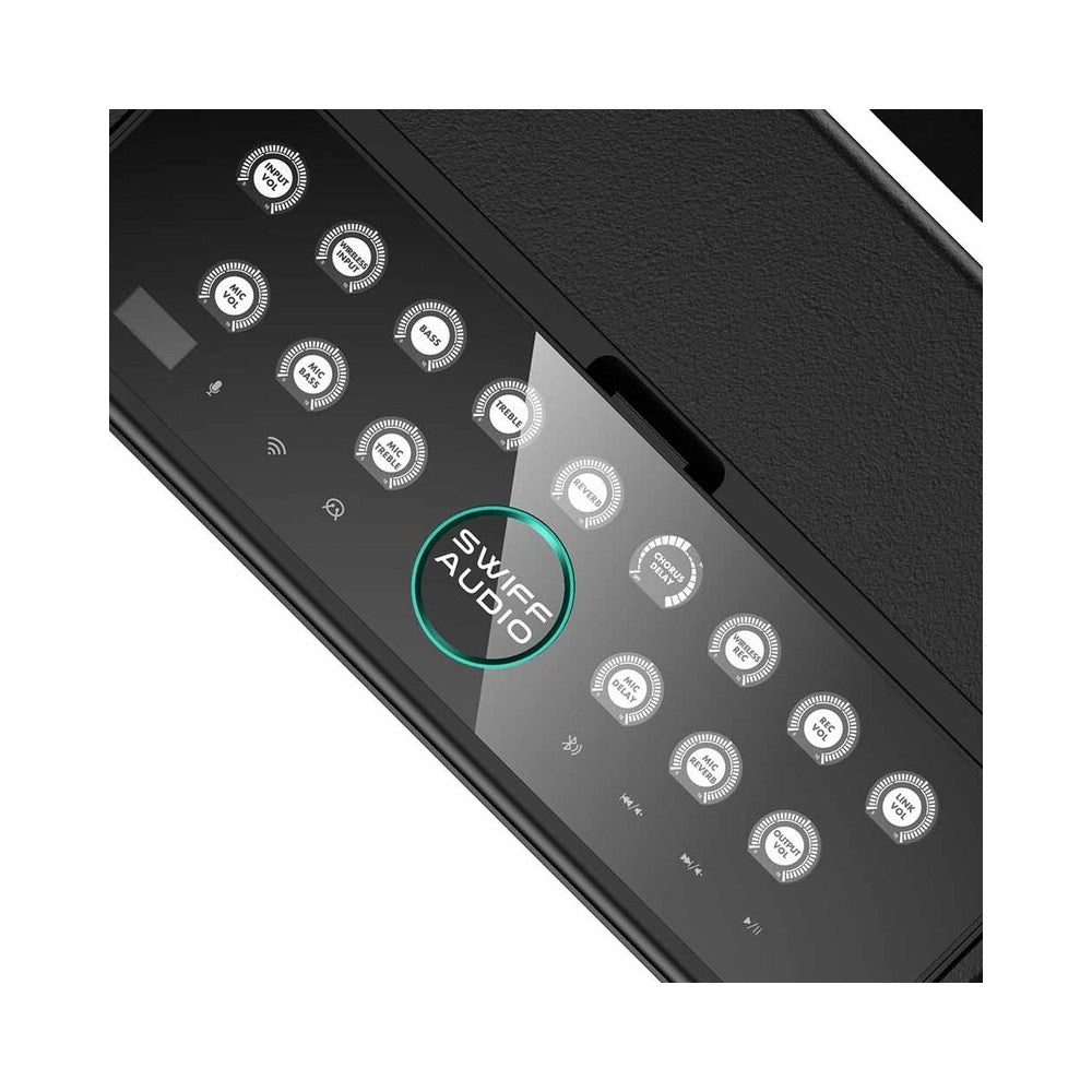 SWIFF AUDIO S100 Amplificatore 100 W con touch screen pieghevole a 90°