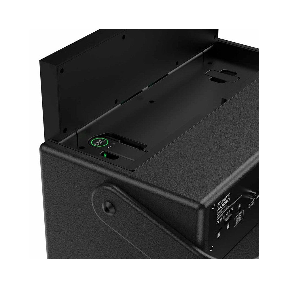 SWIFF AUDIO S100 Amplificatore 100 W con touch screen pieghevole a 90°