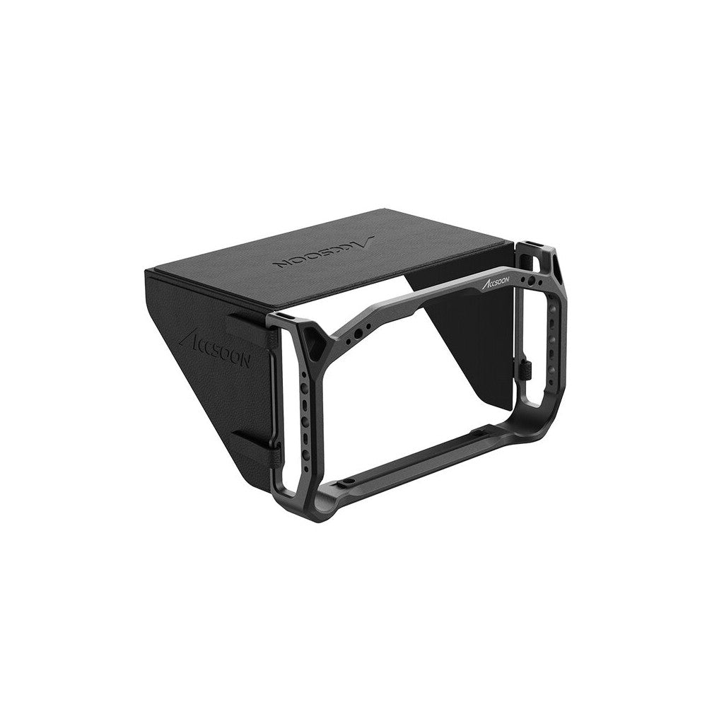 ACCSOON Monitor cage with sunhood for CineView M7 and M7 Pro