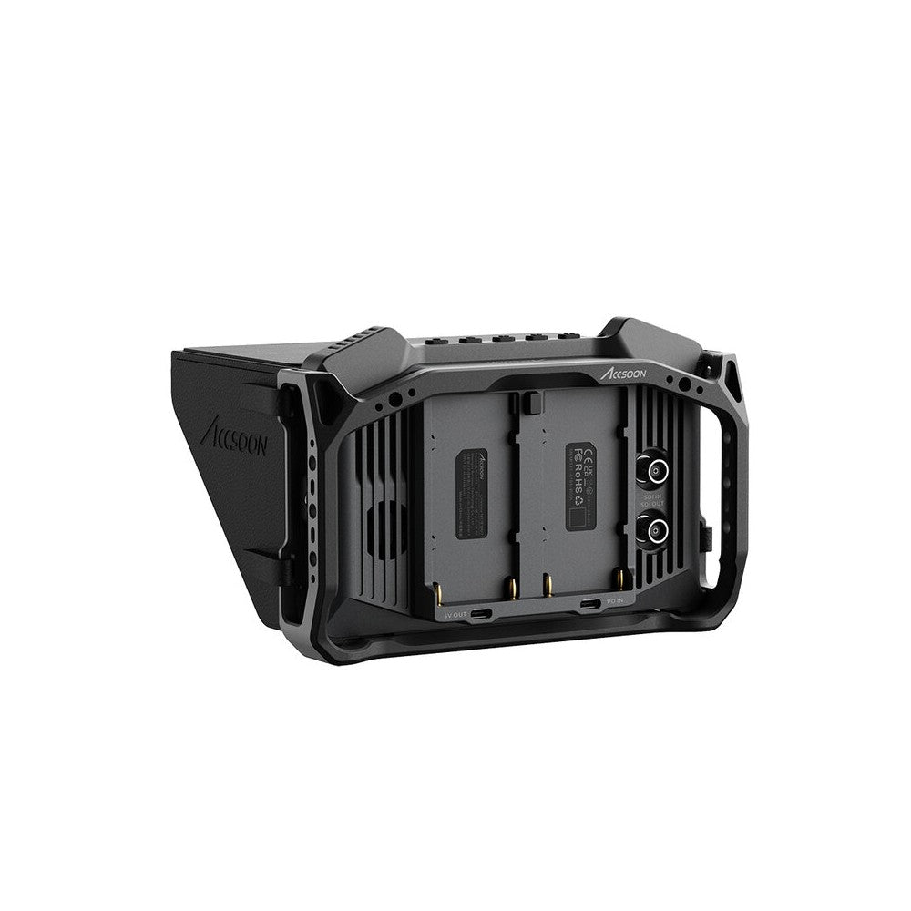 ACCSOON Monitor cage with sunhood for CineView M7 and M7 Pro