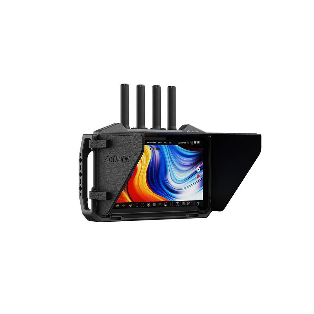ACCSOON Monitor cage with sunhood for CineView M7 and M7 Pro