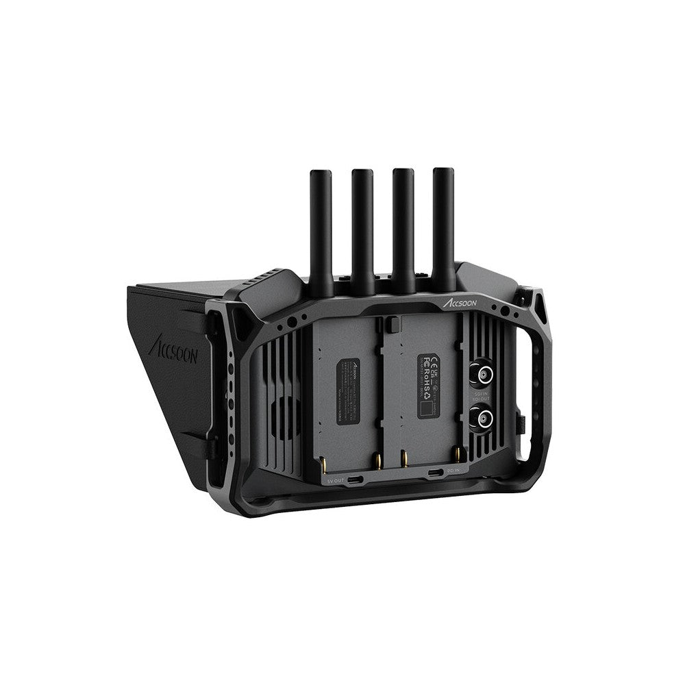 ACCSOON Monitor cage with sunhood for CineView M7 and M7 Pro