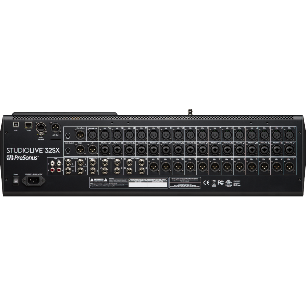 PreSonus StudioLive® Series III 32SX Digital Console Mixer