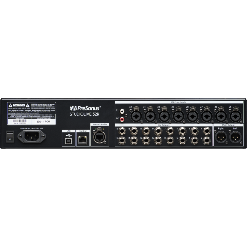 PreSonus StudioLive Series III 32R Digital Rack Mixer