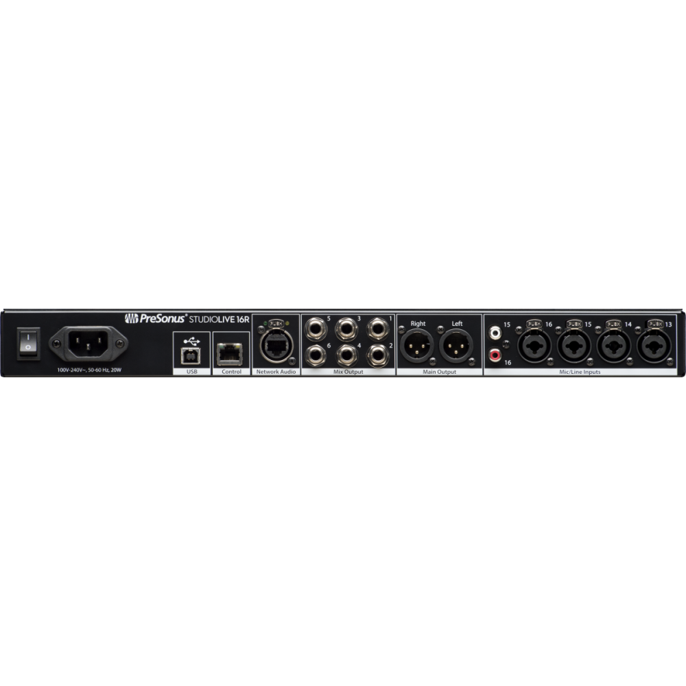 Mesa de mezclas digital en rack PreSonus StudioLive Series III 16R