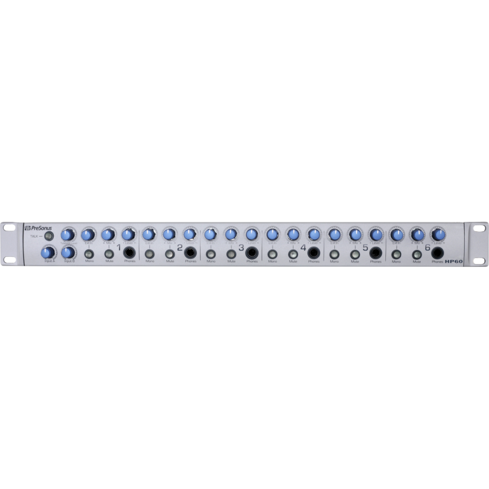 PreSonus HP60 Mixing Systems per Cuffie 6 canali