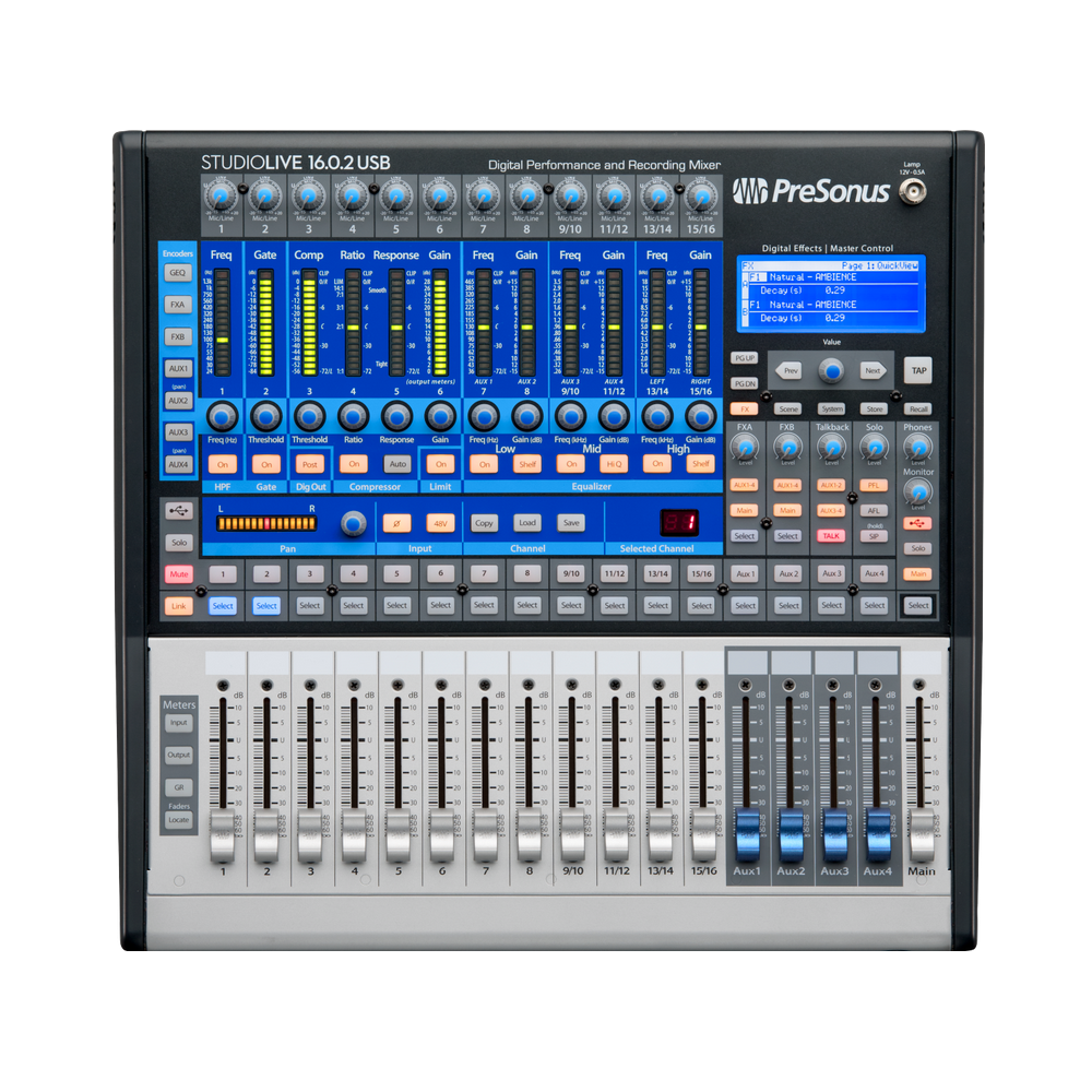 PRESONUS STUDIOLIVE 16.0.2 USB Mixer digitale a 16 canali