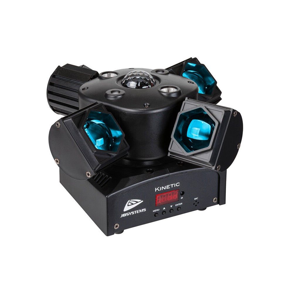JB Systems DMX controlled compact 120 W centerpiece effect
