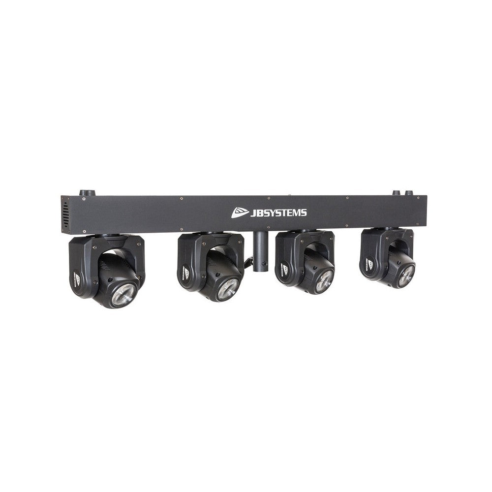JB Systems 4 focos móviles wash RGBW de 40 W en una barra